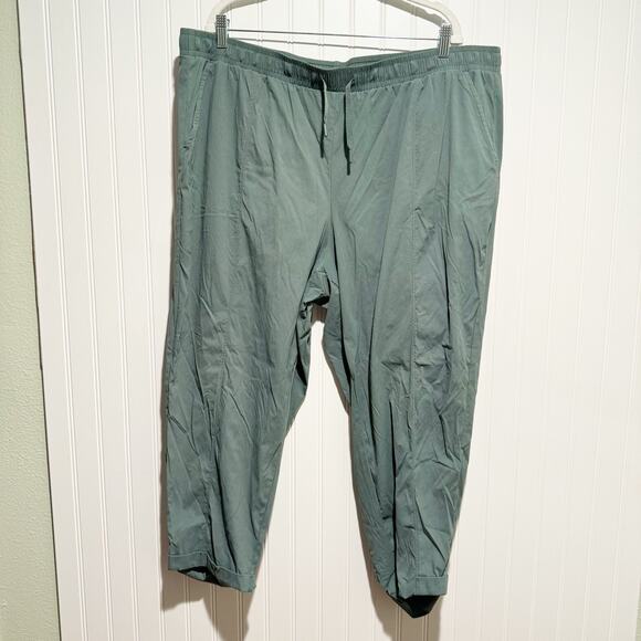 Torrid Tru Ripstop Pull On Active Pants Green Plus Size 3X - Picture 2 of 6